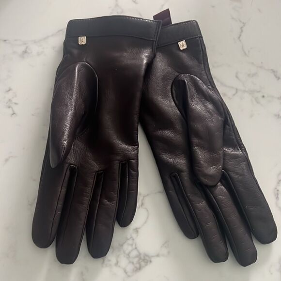 Bruno Magli Leather Gloves - Picture 3 of 4